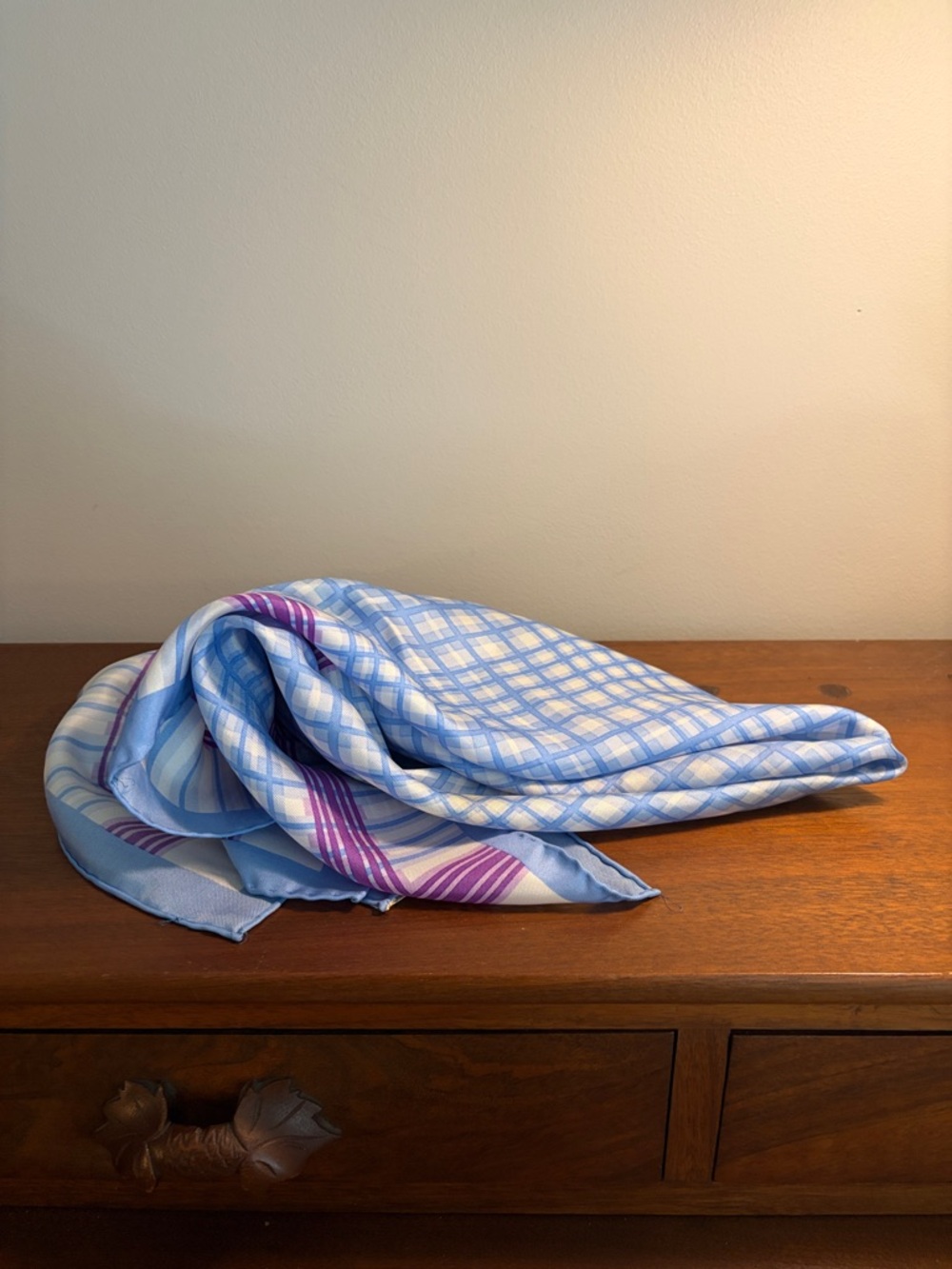 MID CENTURY Echo Silk scarf